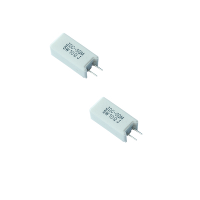 SQM Ceramic Wirewound Resistors Vertical Mount 2W-10W 150PPM